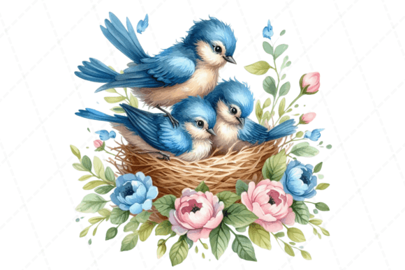 Download Watercolor Clip Art of a Happy Family - Premium Resources